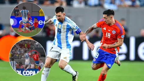 Argentina vs. Chile en la Copa América 2024.
