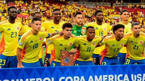 Formación titular de Colombia en la segunda fecha de la Copa América 2024.
