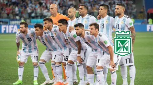 Jugadores de la Selección Argentina en el Mundial de Rusia 2018.
