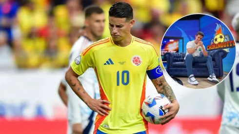 James Rodríguez con a Selección Colombia en la Copa América 2024.
