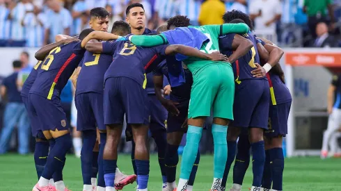 Jugadores de Ecuador ante Argentina vs. por la Copa América 2024.
