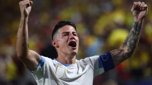 La reacción de James tras el paso a la final de Colombia en la Copa América