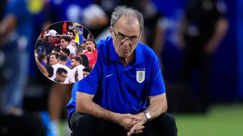 Marcelo Bielsa, técnico de Uruguay.
