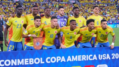 Jugadores de la Selección Colombia en la Copa América 2024.
