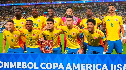 Alineación de Colombia en la final de la Copa América 2024.
