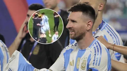 Lionel Messi en la final de la Copa América 2024.
