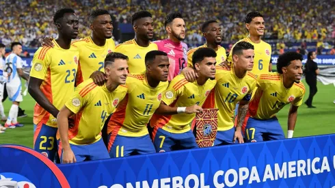 Colombia en la final de la Copa América USA 2024 ante Argentina.
