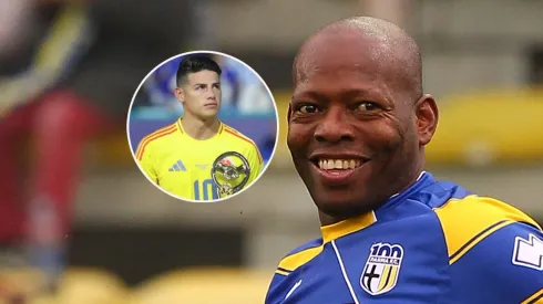 James Rodríguez y Faustino Asprilla.
