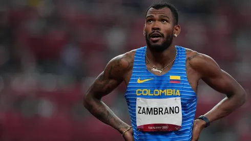 Anthony Jose Zambrano de Colombia en Tokio 2020.
