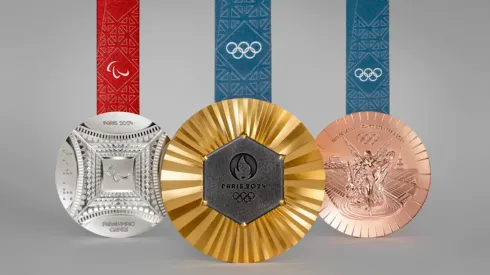 Las medallas que se entregan en los Juegos Olímpicos París 2024.
