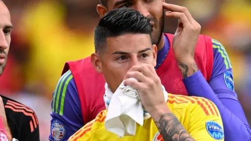 James Rodríguez en la Copa América 2024.
