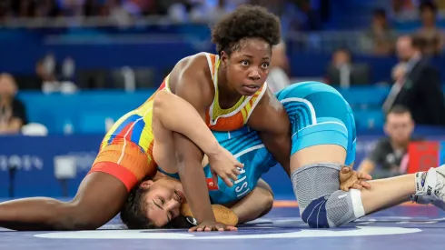 Tatiana Rentería ya está en semifinales de la Lucha estilo libre en París 2024.
