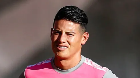 James Rodríguez, capitán de la Selección Colombia.
