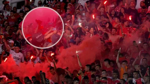 Hinchas de América de Cali.
