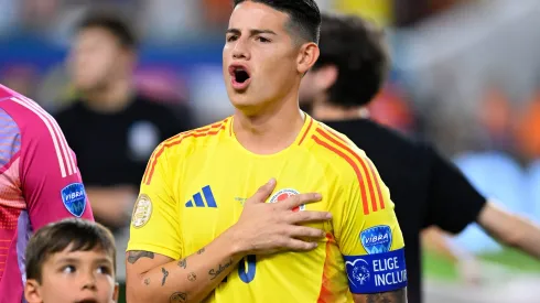 Copa America USA 2024 Argentina 1-0 Colombia – Final James Rodriguez of Colombia during Final match between Argentina and Colombia as part of CONMEBOL Copa America USA 2024 at Hard Rock Stadium on July 14, 2024 in Miami Gardens, Florida, United States. MIAMI GARDENS FLORIDA UNITED STATES PUBLICATIONxNOTxINxMEXxCHNxRUS Copyright: xJorgexMartinezx 20240714203525_CA_2024_F_ARG_COL_RODRIGUEZ147
