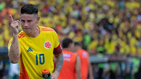 James Rodríguez, jugador de la Selección Colombia.
