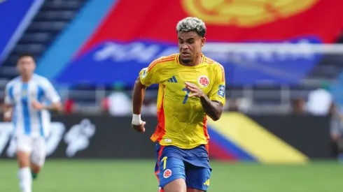 Luis Díaz con la Selección Colombia.
