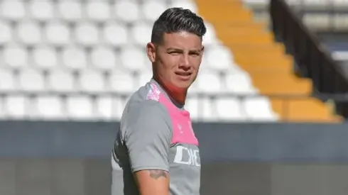 Primeras imágenes de James Rodríguez en su regreso al Rayo Vallecano