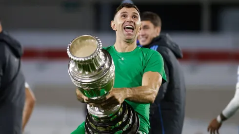 Emiliano Martínez, arquero de la Selección Argentina.
