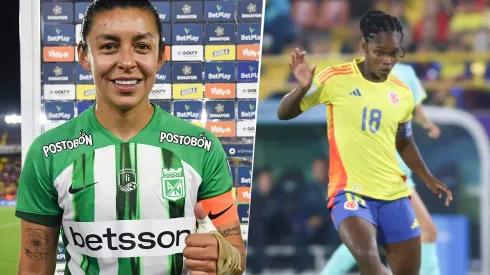 Yoreli Rincón y Linda Caicedo, futbolistas profesionales.
