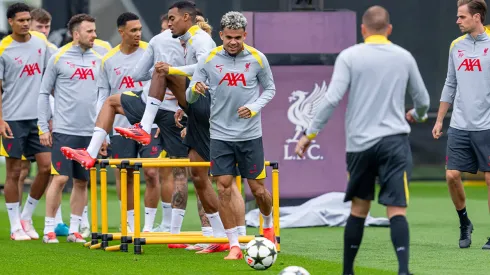 Luis Díaz prepara su debut en Champions League 24/25 con el Liverpool.
