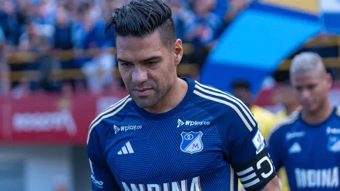 Radamel Falcao, jugador de Millonarios.
