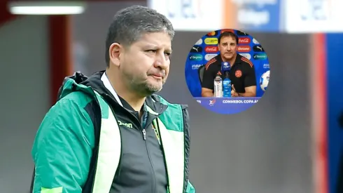 Óscar Villegas, técnico de Bolivia.
