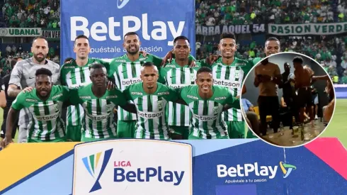 Jugadores de Atlético Nacional.
