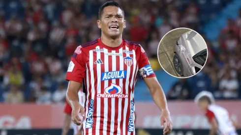 Carlos Bacca, delantero y capitán del Junior de Barranquilla.
