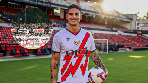 Polémica por la opinión de los hinchas de Rayo Vallecano sobre James Rodríguez