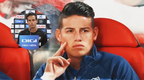 Impresentable decisión del técnico de Rayo Vallecano con James Rodríguez que critican en España