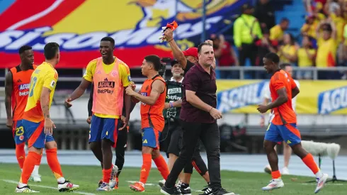 Nestor Lorenzo, entrenador de la Selección Colombia en el Metropolitano de Barranquilla. (Photo by Andres Rot/Getty Images)
