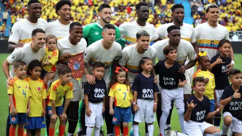 Formación que presentó la Selección Colombia ante Chile en Eliminatorias.
