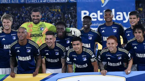 Formación titular de Millonarios en el duelo ante Fortaleza en la Fecha 14.
