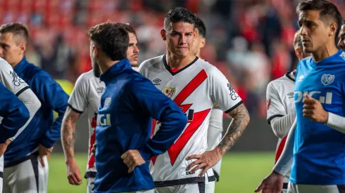 James Rodríguez, jugador del Rayo Vallecano de España.
