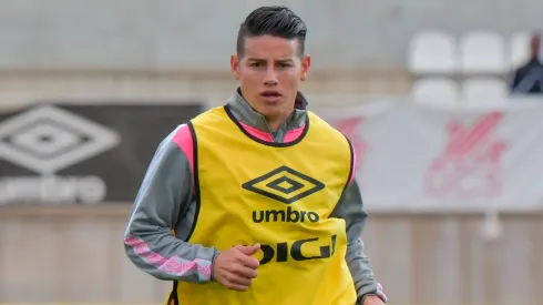 James Rodríguez, jugador del Rayo Vallecano de España.
