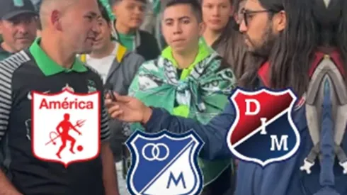 Hinchas de Nacional responden.
