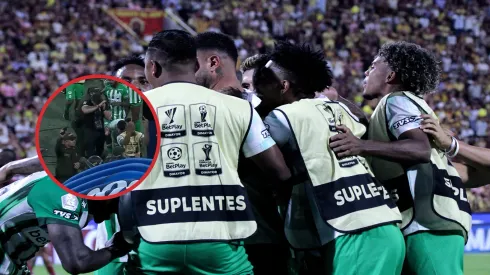 El gesto obsceno que hizo un jugador de Atlético Nacional a la hinchada del Tolima en la final