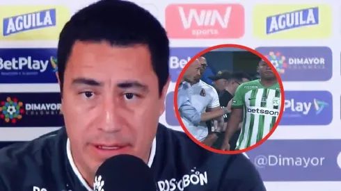 Efraín Juárez, técnico de Atlético Nacional.
