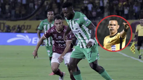 Deportes Tolima vs. Atlético Nacional en la Liga Colombiana.
