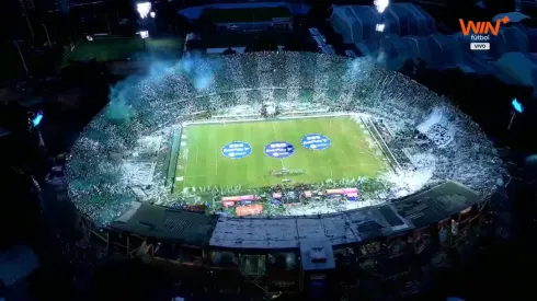 Impresionante salida de la hinchada de Atlético Nacional en la final contra Tolima