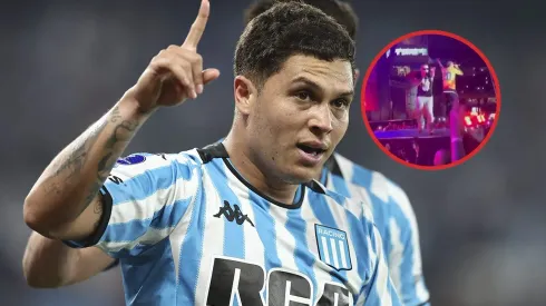 Juan Fernando Quintero en Racing.
