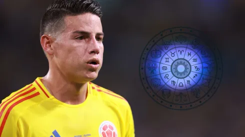 James Rodríguez y las predicciones del Horóscopo 2025 para su carrera profesional. Getty Images y archivo personal.
