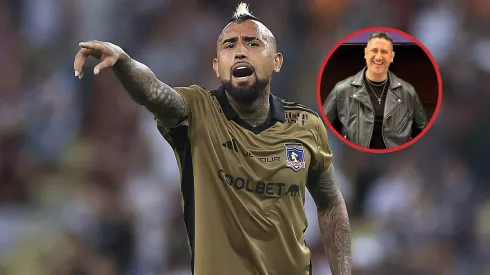 Arturo Vidal con Colo Colo de Chile.
