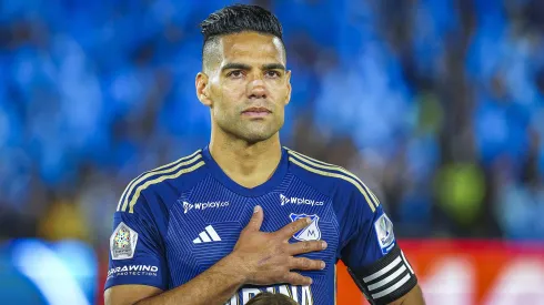 Falcao con Millonarios en la Liga BetPlay DIMAYOR II 2024.
