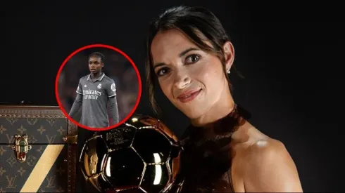 Aitana Bonmatí con el Balón de Oro 2025.