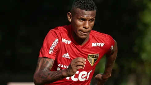 SP – Sao Paulo – 20/02/2019 – Treino do Sao Paulo – Arboleda durante treino do Sao Paulo no CT Barra Funda. Foto: Marcello Zambrana/AGIF
