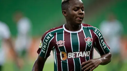 RJ – Rio de Janeiro – 02/09/2021 – BRASILEIRO A 2021, FLUMINENSE X JUVENTUDE – Cazares jogador do Fluminense durante partida contra o Juventude no estadio Maracana pelo campeonato Brasileiro A 2021. Foto: Jorge Rodrigues/AGIF
