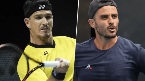 Emilio Gómez vs. Thomas Fabbiano por la Qualy del Australian Open (Foto: Getty Images).
