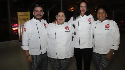 Los finalistas de MasterChef Ecuador (@Expresoec).
